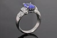 2.66ct Tanzanite and Diamond Ring - 5